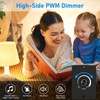 Linkstyle 12V Dimmer Switch, Rotary ON/Off Dimmer for Car Trailers
