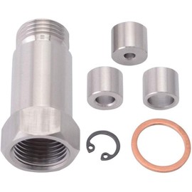 Oxygen Sensor Lambda O2 M18 X1.5 Extension Extender Spacer Exhaust Restrictor Fitting+Adjustable Gas Flow Inserts The Fix Bung Durable