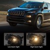 FIONE for Jeep Cherokee Headlights Assembly 2014-2018 Left Driver Side