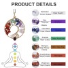 Decor 7 Chakra Tree Ornament Home Window Car Decor Natural