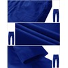 Match - Recto para hombre, 8105 Lavado Azul, 38W x