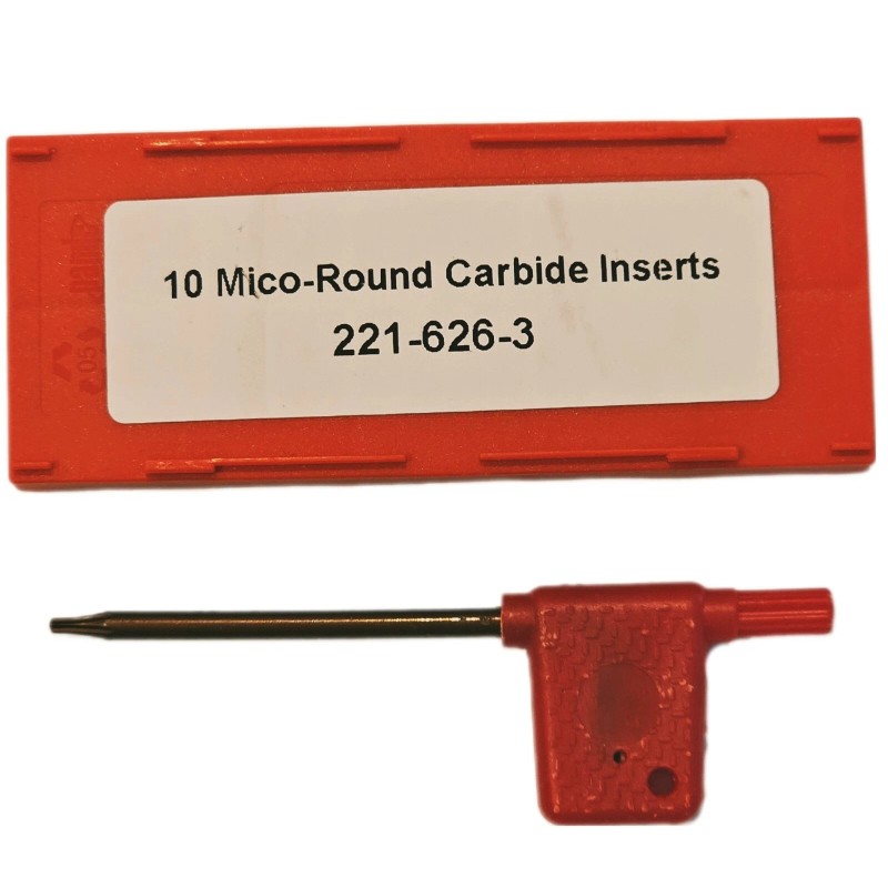 HUNTER 221-626-3 MICRO MINI OCL ON CAR BRAKE LATHE BITS,