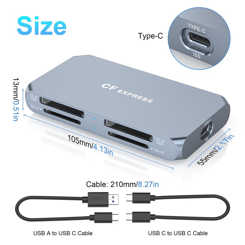 CFexpress Type B Card Reader