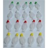 Sauce container Sakana, 0.1 fl oz (3 ml), Colorful, Pack