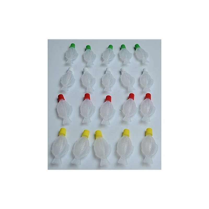 Sauce container Sakana, 0.1 fl oz (3 ml), Colorful, Pack