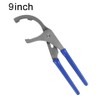 Adjustable 45# Steel Oil Filter Pliers, 9-Inch & 12-Inch Options