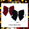 2 Pieces Bow Hair Clips, Big Bow Hair Clips, Solid