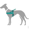 HUNTER RACING Norwegian harness for dogs, nylon, reflective, coat-friendly, 43-53