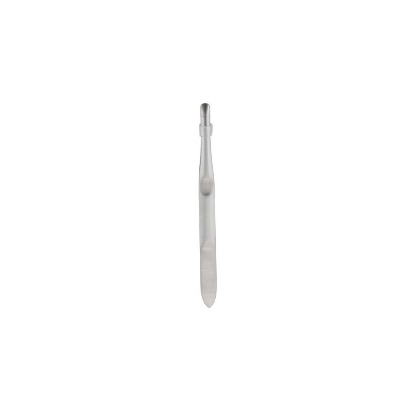 Yimart® Silver Stainless Steel Round Tip Eyebrow Hair Tweezer Makeup
