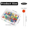 200Pcs Flat Head Straight Pins Sewing Pins Straight Pins Flat
