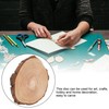 Natural Wood Slices Unfinished Wood Circles Ornaments Irregular Wood Slices
