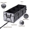 HIRALIY 4 in 1 Car Trunk Storage Organizer with Leakproof