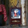 Mini Retro Christmas Snow Music TV Party Decoration Christmas Home