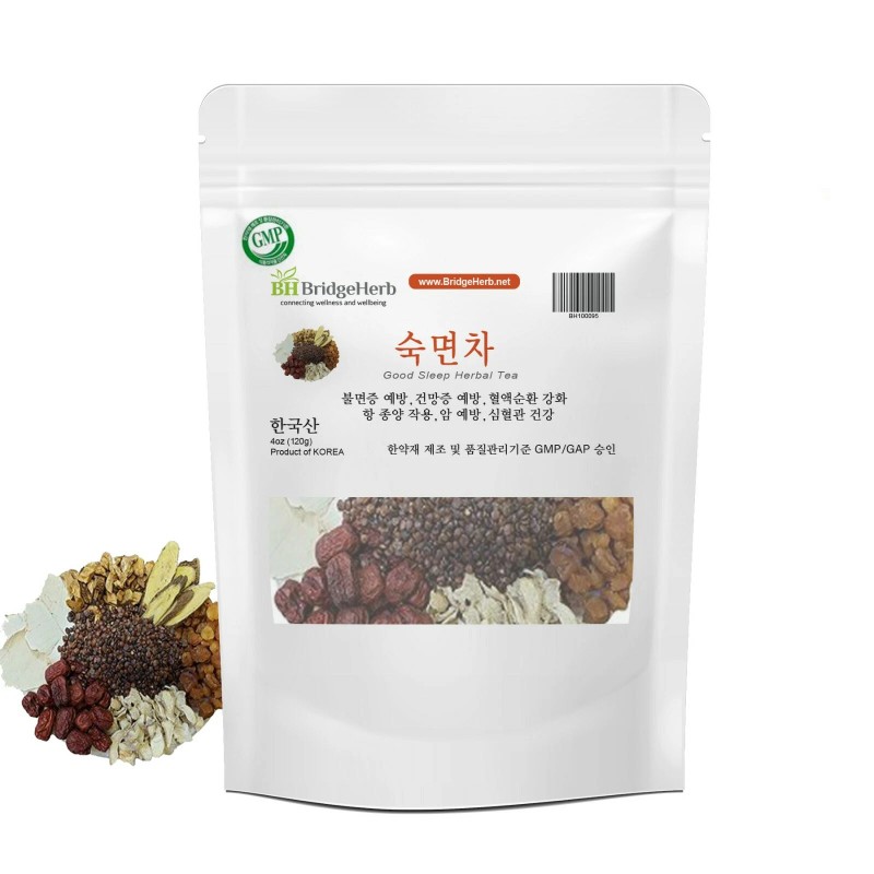 BridgeHerb (Medicinal Korean Herb) Korean Natural Tea For Good Night