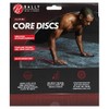 BALLY TOTAL FITNESS Gliding Core Discs, Black