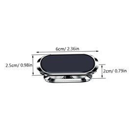 WOONEKY Magnetic Car Phone Mount Ultra Stable Holder for Safe Driving Design Easy Install for Smartphones Compatible More for Dashboard Windshield Use