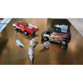 Hot Wheels Gasland, Mad Max Custom, Top Mount Harpoons 1/64 scale 3D printed. 6 items.