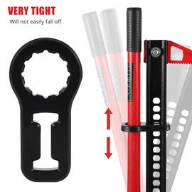 Enhanced Hi Lift Jack Tools, Jack Grip, Weather-Resistant Rubber Hi-Lift Jack Accessories, Protective Jack Handle Sheath for Durability