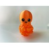 Light UP Translucent Orange 3D Printed Octopus