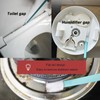 Kevinrooty 50PCS Disposable Crevice Cleaning Brush Kit, Disposable Toilet Brush,