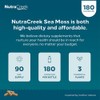 NutraCreek Sea Moss | Irish Sea Moss Capsules with Bladderwrack,