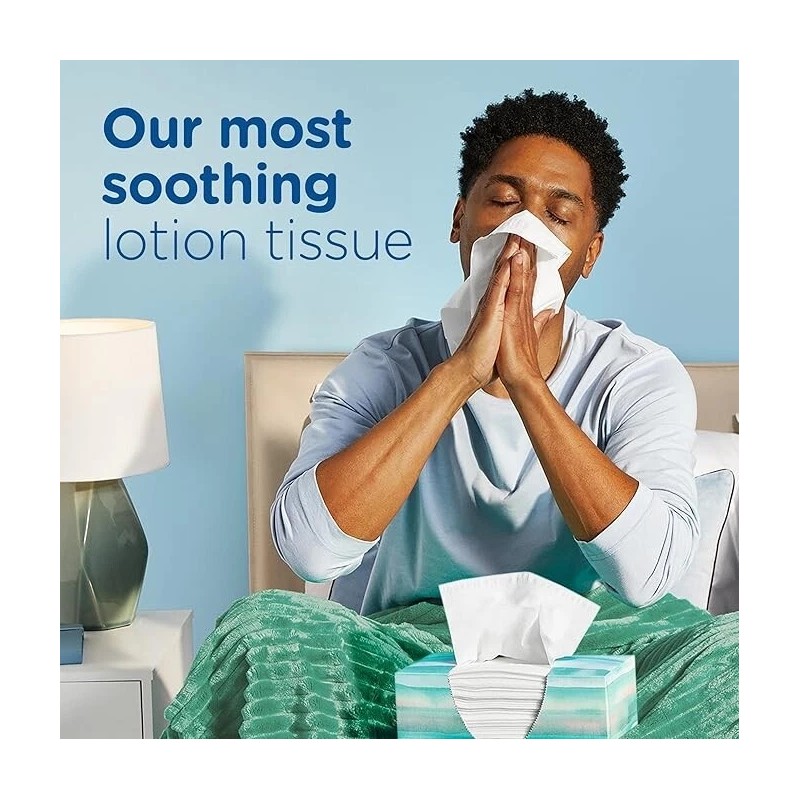 Puffs Plus Lotion Facial Tissues - 8 Boxes Allergies and