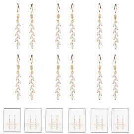 Bridesmaid Earrings Set of 6 for Wedding Bridesmaid Proposal Gifts Jewelry Set Maid Of Honor Gifts for Women.