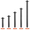 HarJue Ceiling Mounted Shower Arm, Rain Shower Square Extension Arm