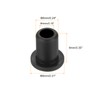 sourcing map 15Pcs t Shape Rubber Grommet Mount Dia 6mm