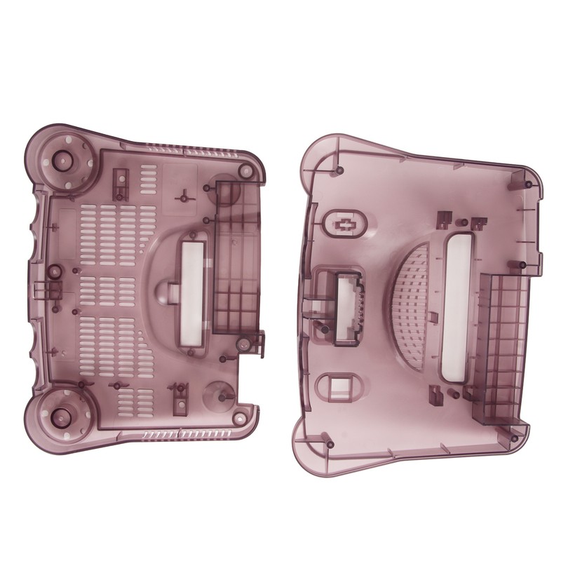 for N64 Translucent Case Replacement Retro Video Game Console Protective