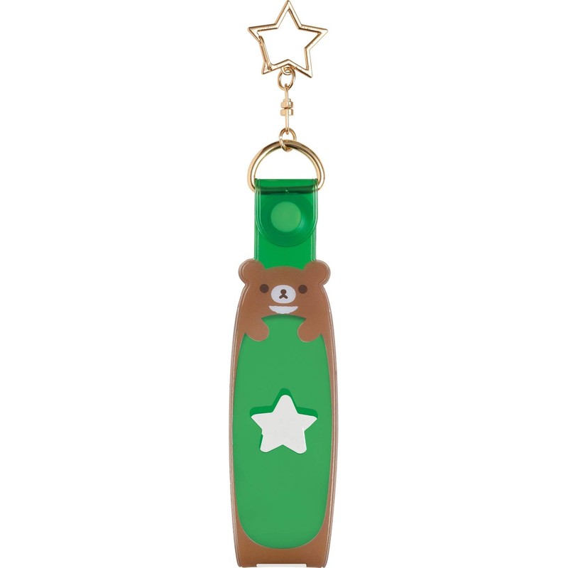 San-x Rilakkuma Gin Tape Holder, Pushing Activity, Chairoikoguma