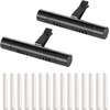 2 PCS Car Air Freshener Diffuser Vent Clips, Refillable Cylindrical
