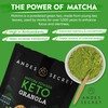 Andes Secret Matcha Powder Granola - Almonds, Walnuts & Hazelnuts