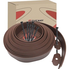 2In× 66Ft Landscape Edging with 120 Stakes, No Dig Garden Edging for Lawn Edging,Landscape Border Passway Border and Flower Bed Border