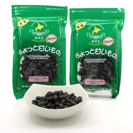 Amatto Amanatto Asahikawa, Black Beans, Asahikawa, Hokkaido, 12.0 oz (340 g) (170 g x 2 bags), Asahikawa Food, Slightly Sweet