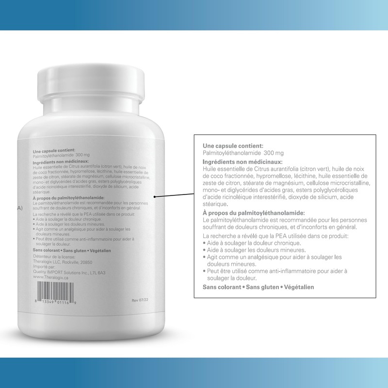 Theralogix TheraBrex PEA Supplement – Support for Chronic and Minor