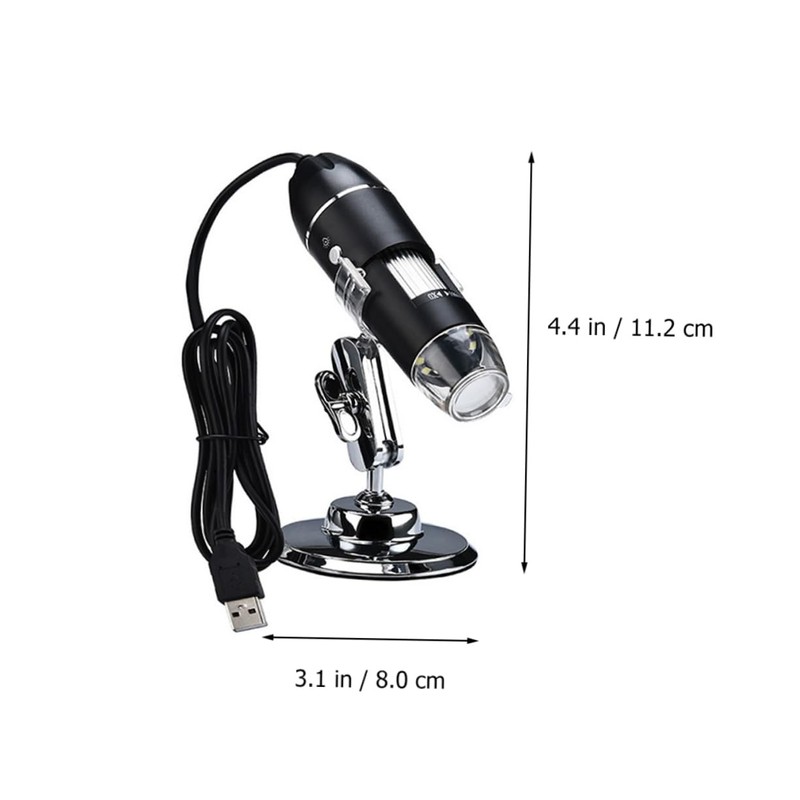 Operitacx Household USB Electronic Microscope High Definition Digital Microscope with