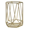 Premier Housewares 507569 Vertex Utensil Holder - Gold Plated, 12