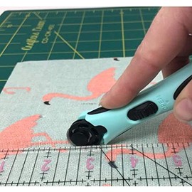 Crafters Dream Soft Grip Ergonomic Rotary Cutter - 18mm (Light Blue)