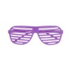 Unique Ultra-Colorful Neon Shutter Shade Novelty Glasses - 6"x 6.5"x