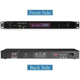 Technical Pro UREC7 Professional DJ 1U Rack Mountable USB/SD Recording Deck