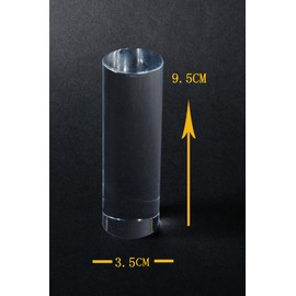 INPON アクリル 円柱 影消し用 撮影小道具 商品撮影 小物撮影用 35mmX95mm