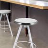 DOITOOL Stainless Steel Bar Stool Seat Replacement 11.7 Inch Round