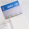 Rongxze 100 Sheets/5 Sets of Dividers A4, Index for A4