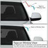 EZ Motoring For 2005-2015 Toyota Tacoma 4pc Smoke Window Sun