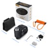 YOHOOLYO Alarm Disc Lock Motorcycle Disc Brake Lock Anti-Theft Waterproof