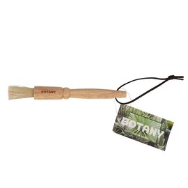 Dulton G21-0386 Botany Brush, Pen, Gently Cleaning Plants, Wood, Handle, Animal Hair, Lightweight, Total Length 7.5 inches (19 cm)