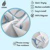 Luxape Bow Shower Curtain, Coquette Handcrafted Bow Tie Bath Curtain