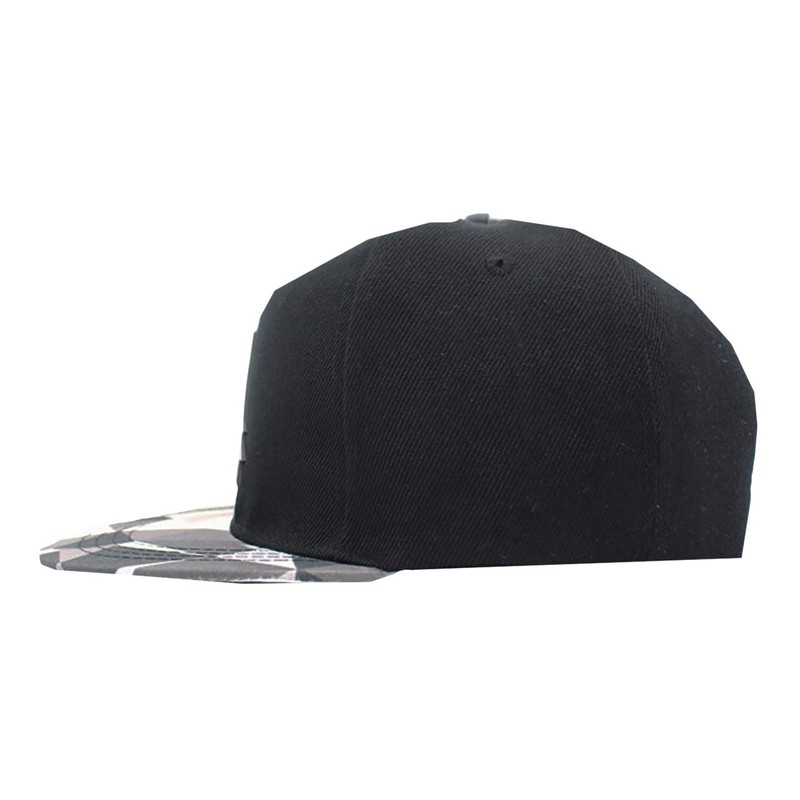 White Fang CA317 Flat Brim Hat, Cap, Panda, Animal, Cute,