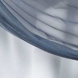 Exclusive Home Curtains Crescendo Lined Room Darkening Blackout Grommet Top Curtain Panel Pair, 52"x96", Indigo, Set of 2